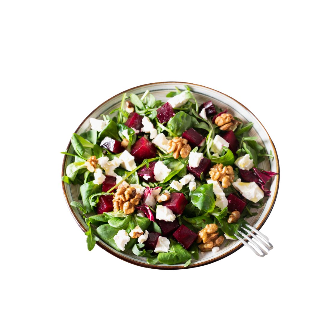 Sałatka FIRMOWA 2 – Burak & Ser Lazur & Parma