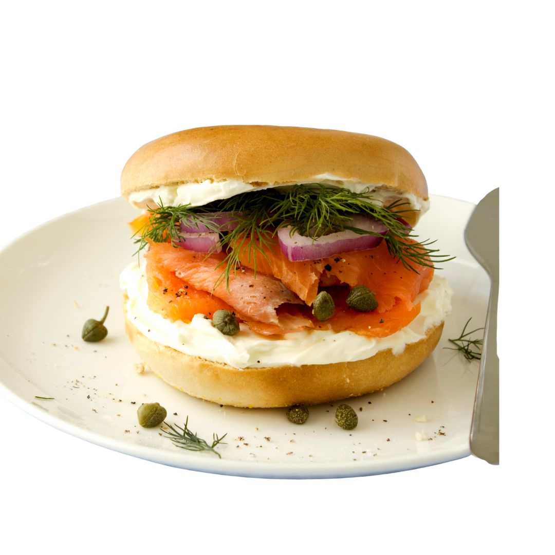 Kanapka Wędzony łosoś & mozzarella