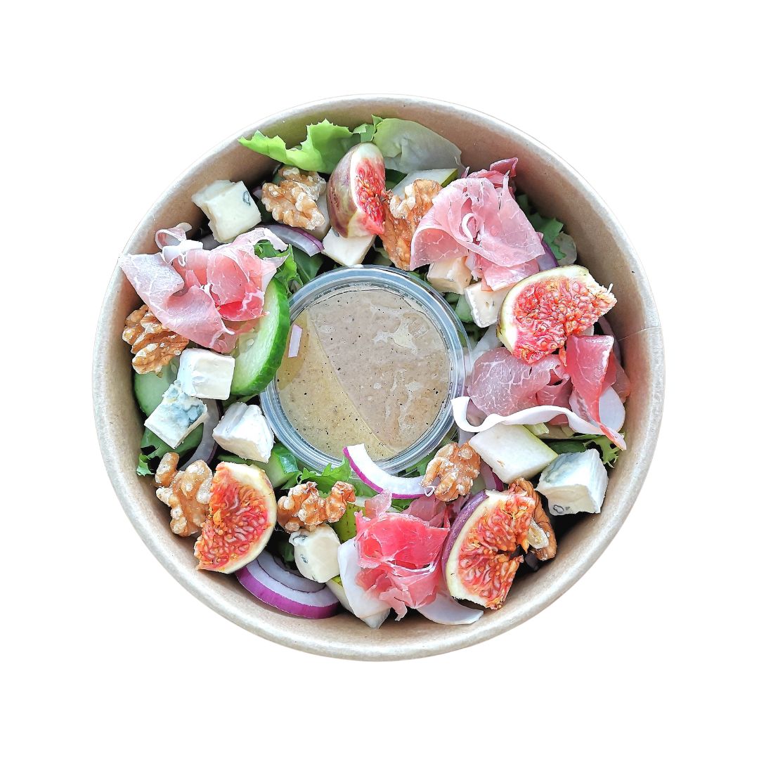 Sałatka Parma & Lazur & winogrona/figa