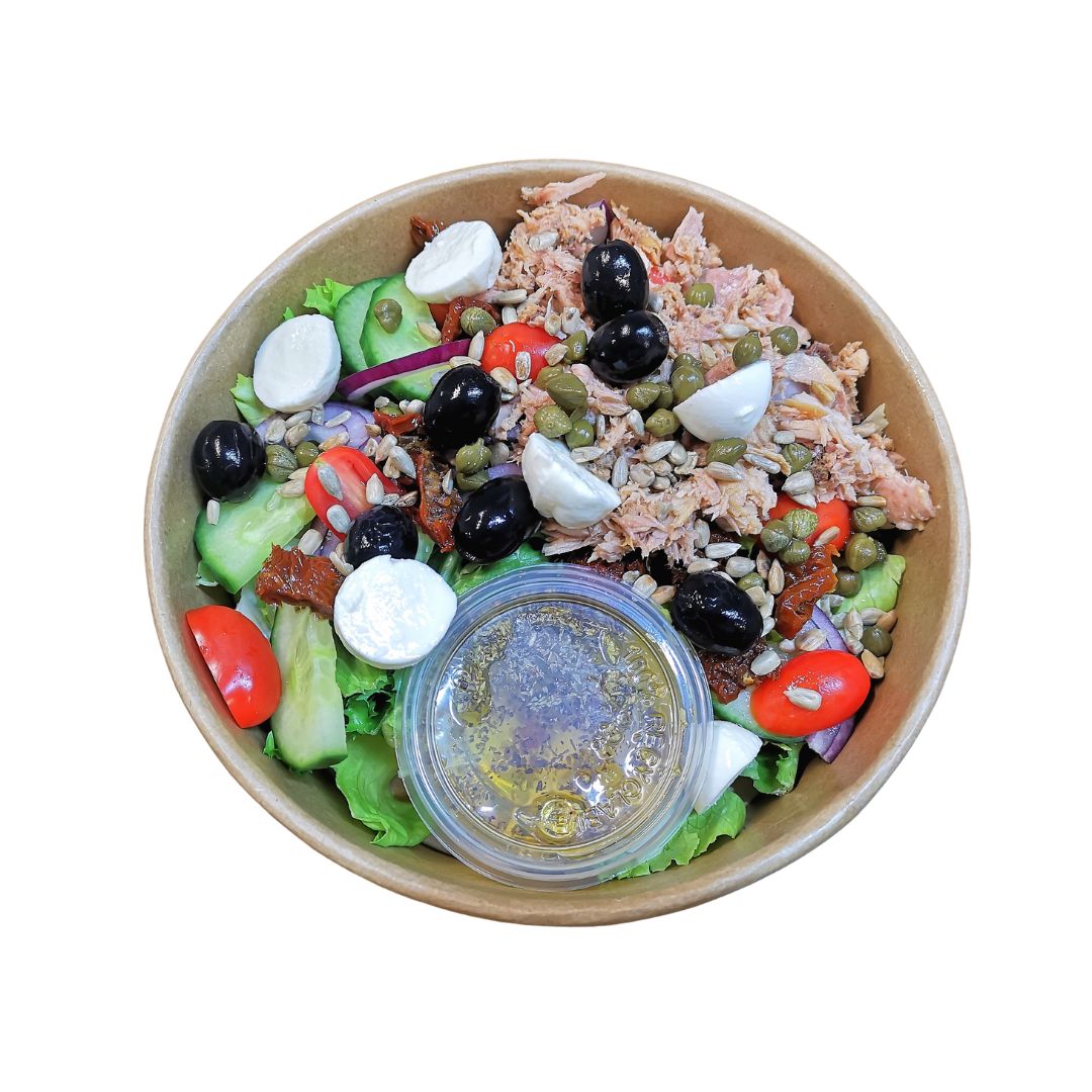 Śródziemnomorska sałatka z tuńczykiem