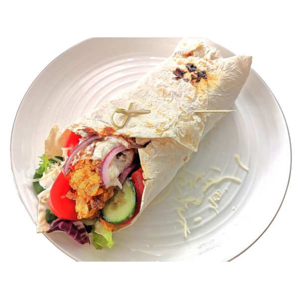 Tortilla z chrupiącym kurczakiem